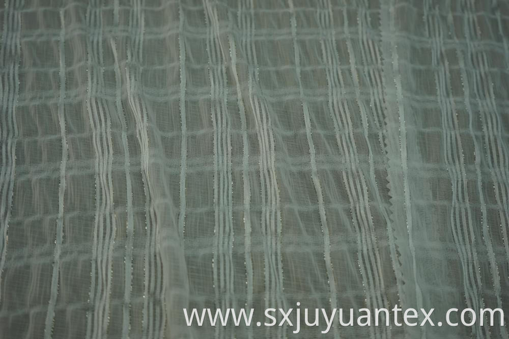 Lurex Stripe Dobby Fabric